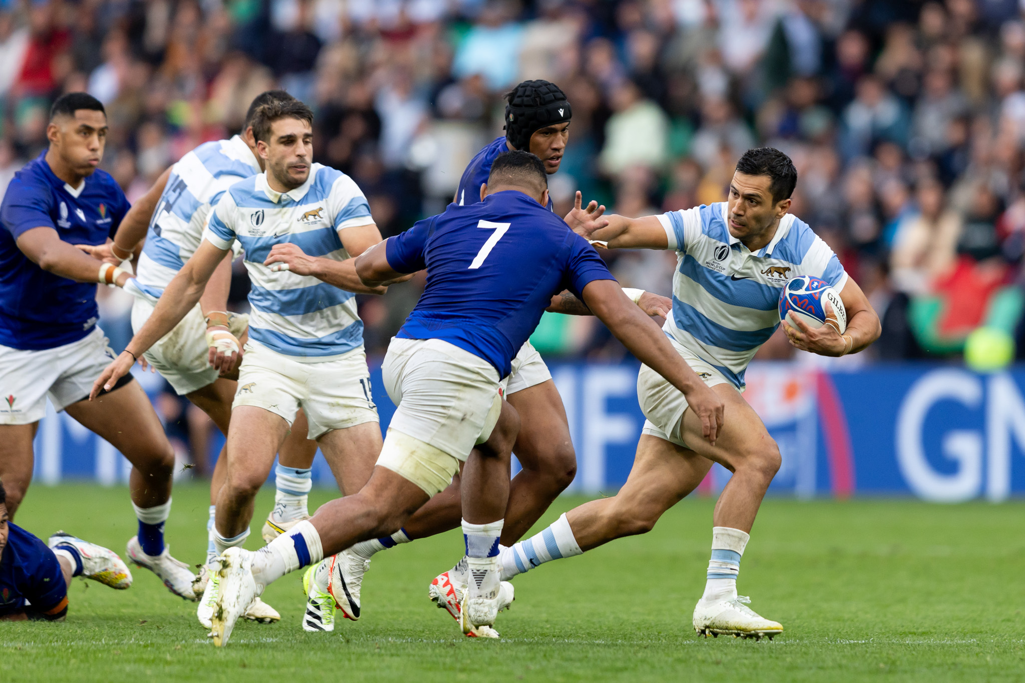 Los Pumas Derrotaron A Samoa Y Sue An Con Clasificar A La Siguiente